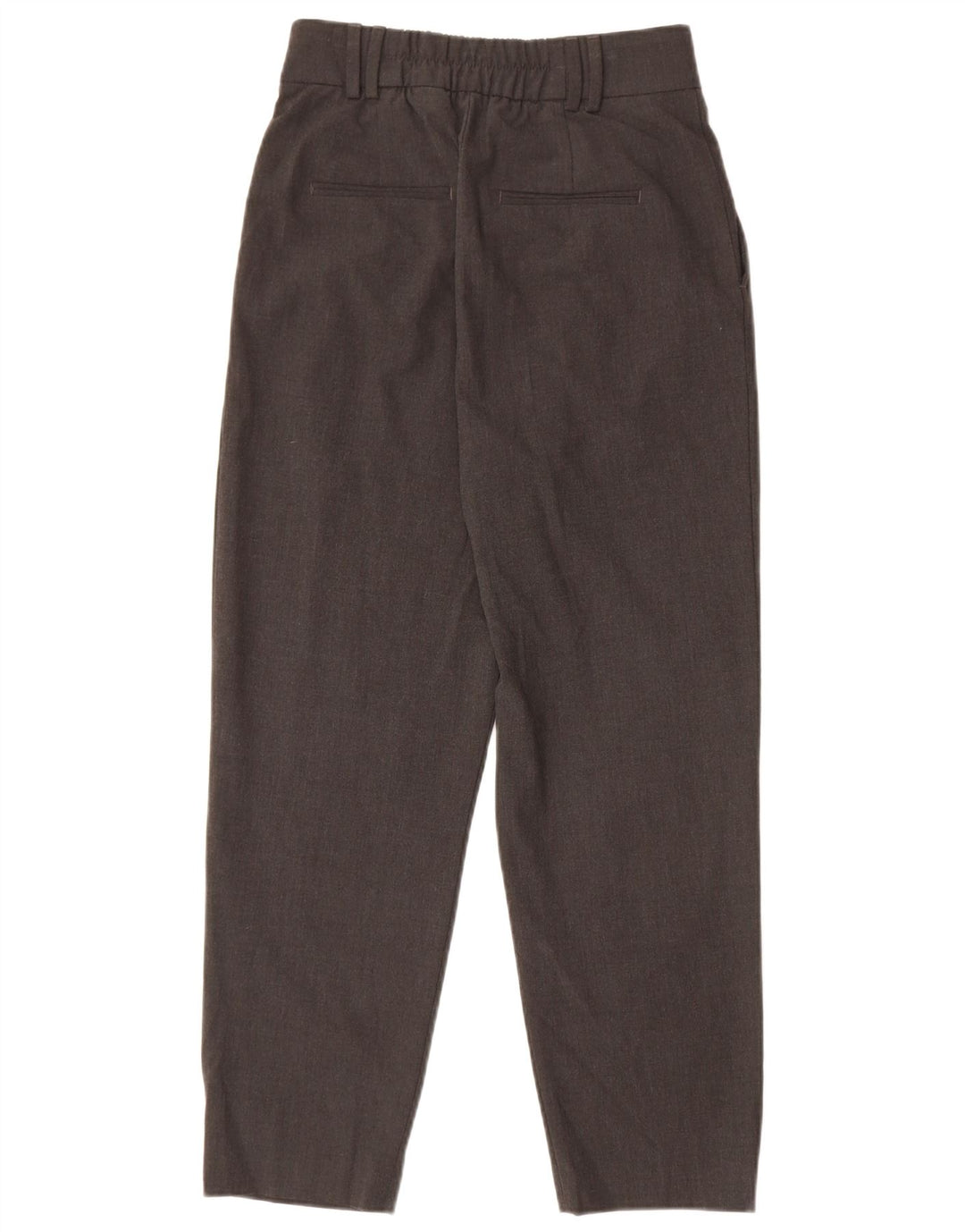 Zara Dame Pegged Chino Bukser EU 34 2XS W24 L26 Grå Polyester