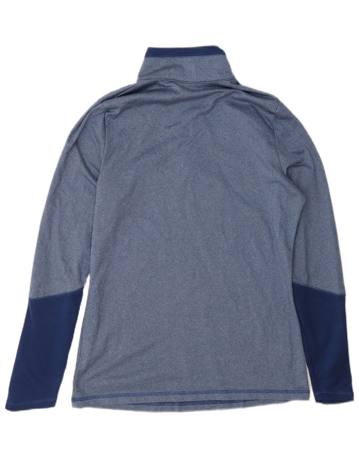 The North Face Dame Pullover Træningsdragt Top UK 12 Medium Blue Colourblock