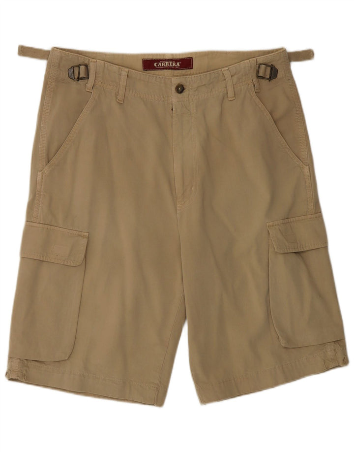 Carrera Herre Cargo Shorts IT 50 Large W34 Beige Bomuld