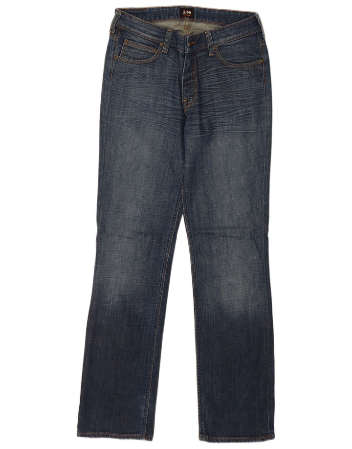 Lee Herre Marion Straight Jeans W30 L31 Blå Bomuld