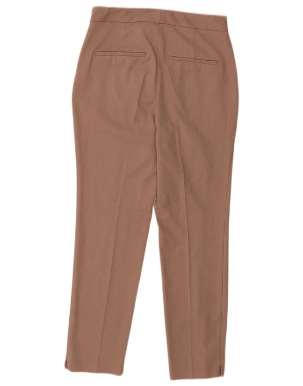 Zara Slim Chinobukser til kvinder EU 34 2XS W24 L25 Brun polyester