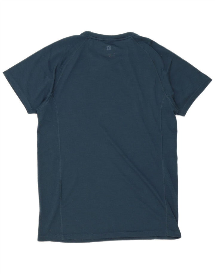 Mountain Warehouse Herre T-Shirt Top Medium Navy Blue Polyester