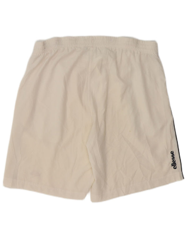 Ellesse Herre Sportshorts Medium Off White Polyester