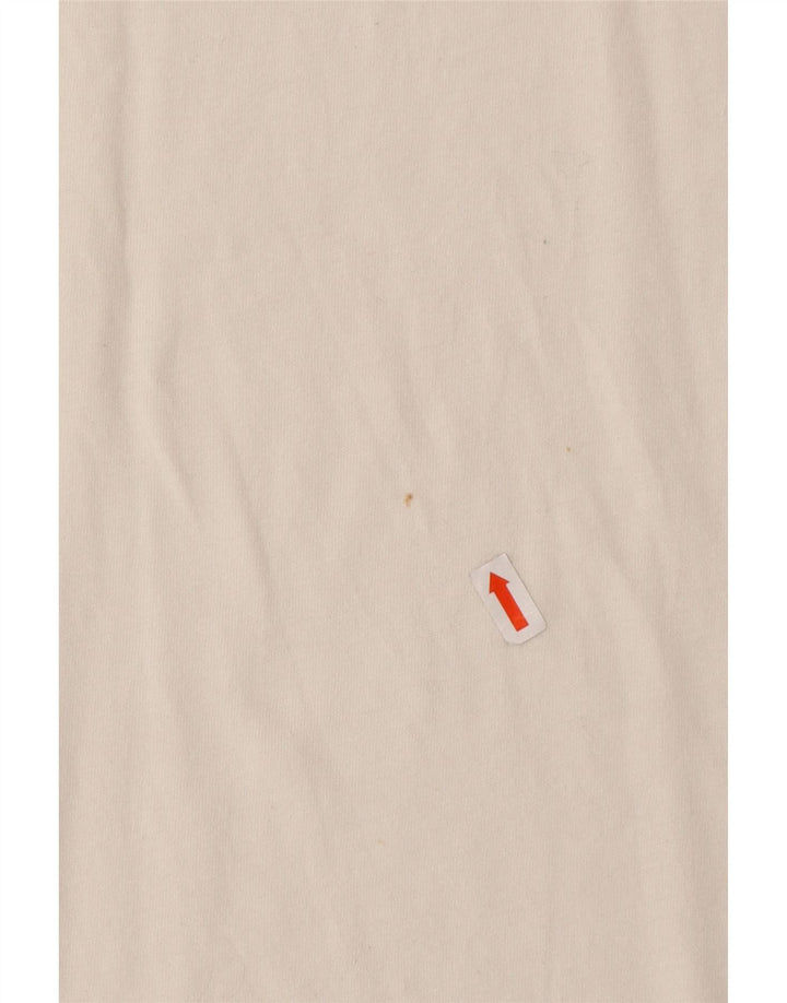 THE NORTH FACE Herre Grafisk T-Shirt Top Stor Hvid Bomuld