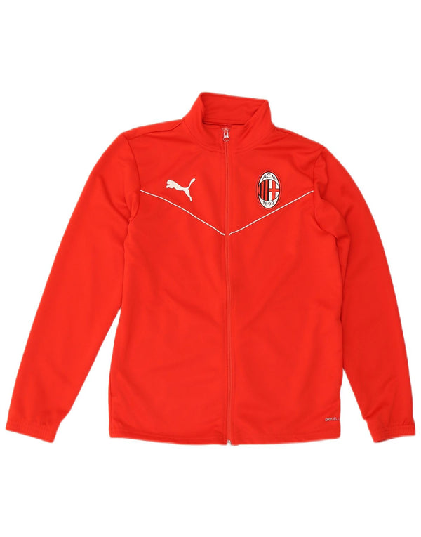 Puma Boys AC Milan Grafisk træningsdragt topjakke 13-14 år rød polyester