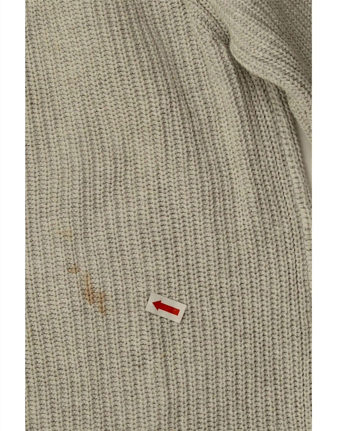 Zara Herre Boat Neck Jumper Sweater Medium Grå
