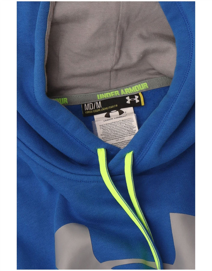Under Armour Grafisk hættetrøje til mænd mellemblå bomuld