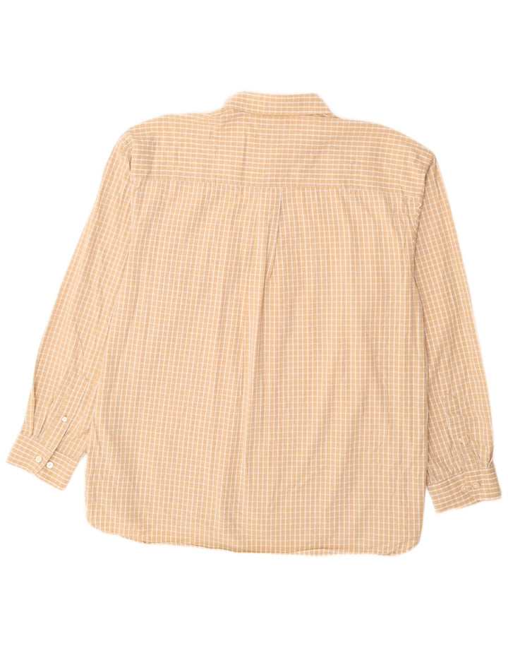 Izod Herreskjorte XL Beige Gingham Cotton