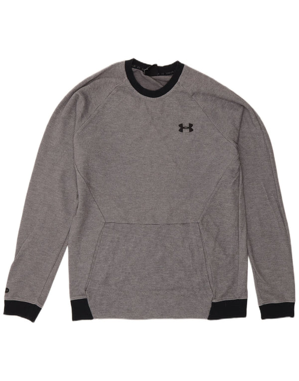 Under Armour Herre Sweatshirt Jumper Large Grå