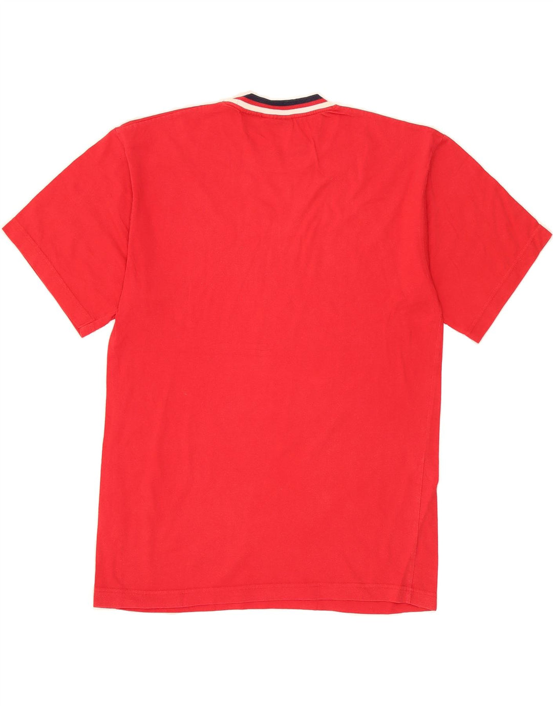 FILA Mens Graphic T-Shirt Top Small Red Vintage Fila and Second-Hand Fila from Messina Hembry 