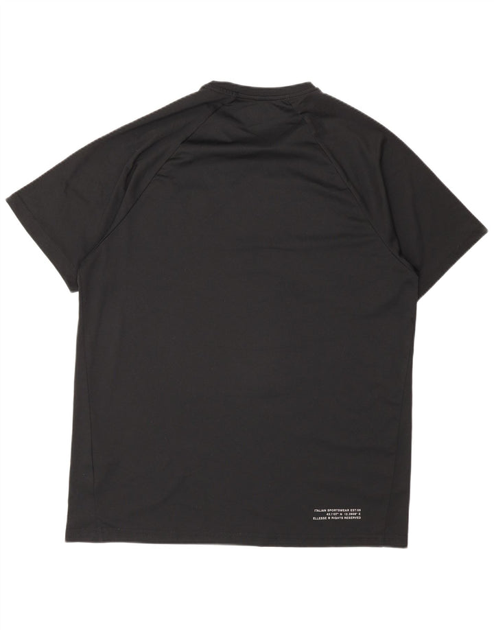 Ellesse Herre T-Shirt Top XL Sort Polyester