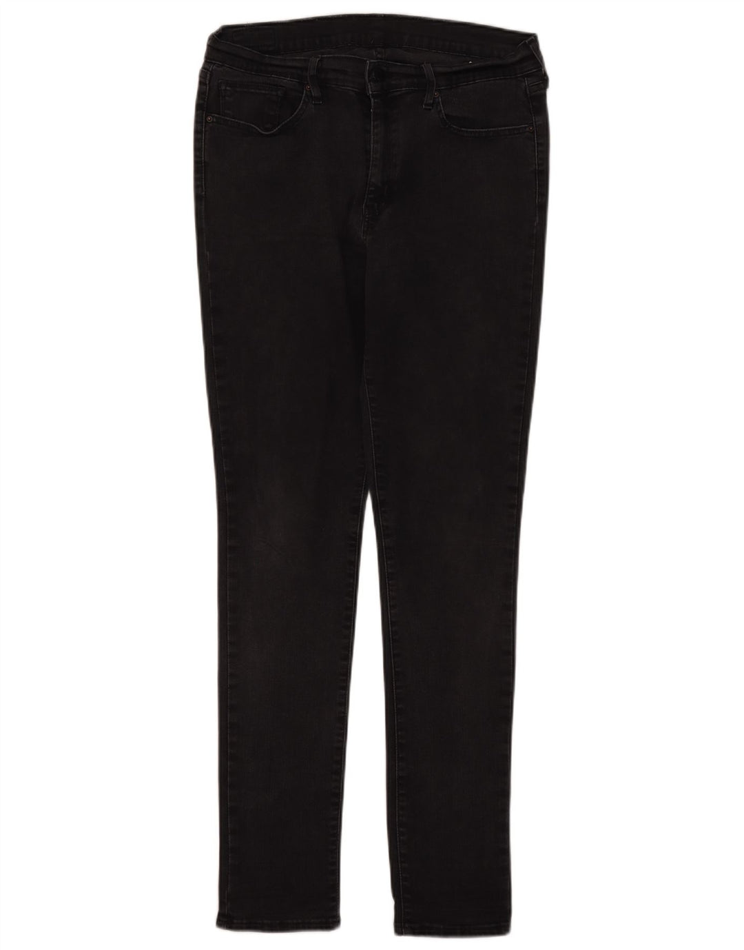 Levi's skinny jeans til kvinder W32 L32 sort bomuld