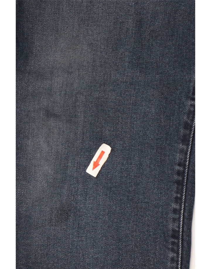 Levi's Slim Jeans til mænd W34 L34 Marineblå bomuld