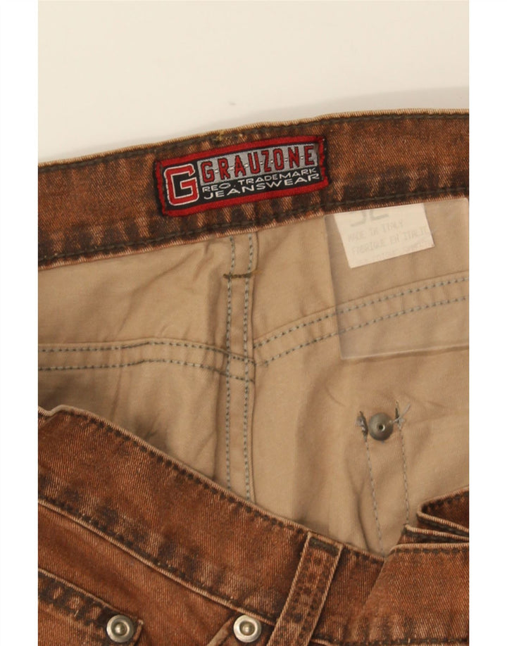 VINTAGE Dame Bootcut Jeans W32 L32 Brun