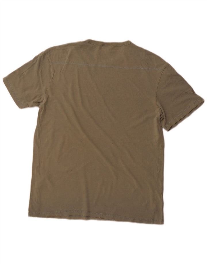 JACK & JONES Herre T-Shirt Top Stor Khaki Bomuld