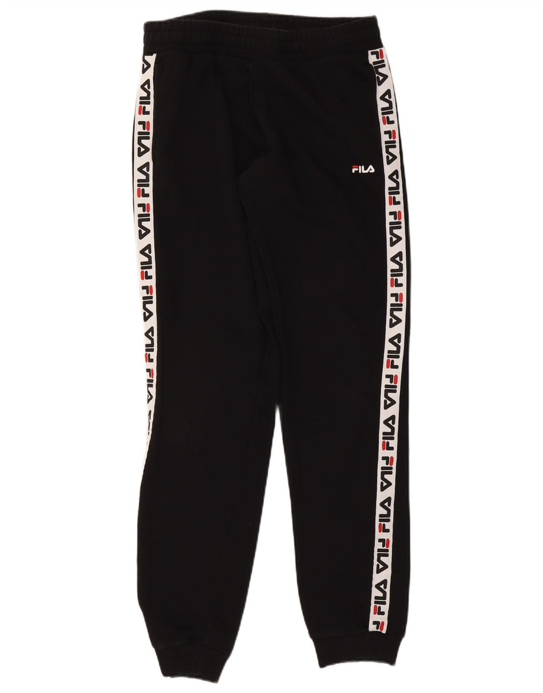 Fila Herre grafisk træningsdragt Bukser Joggers Medium Sort Colourblock