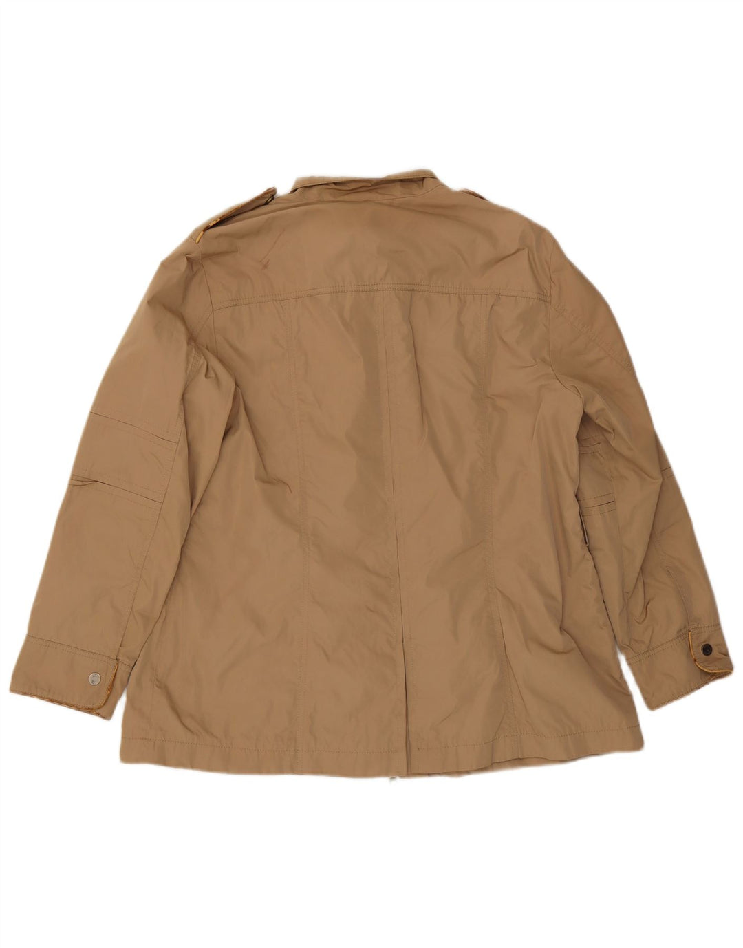 LUISA SPAGNOLI Militærjakke til kvinder IT 50 XL Beige Polyester
