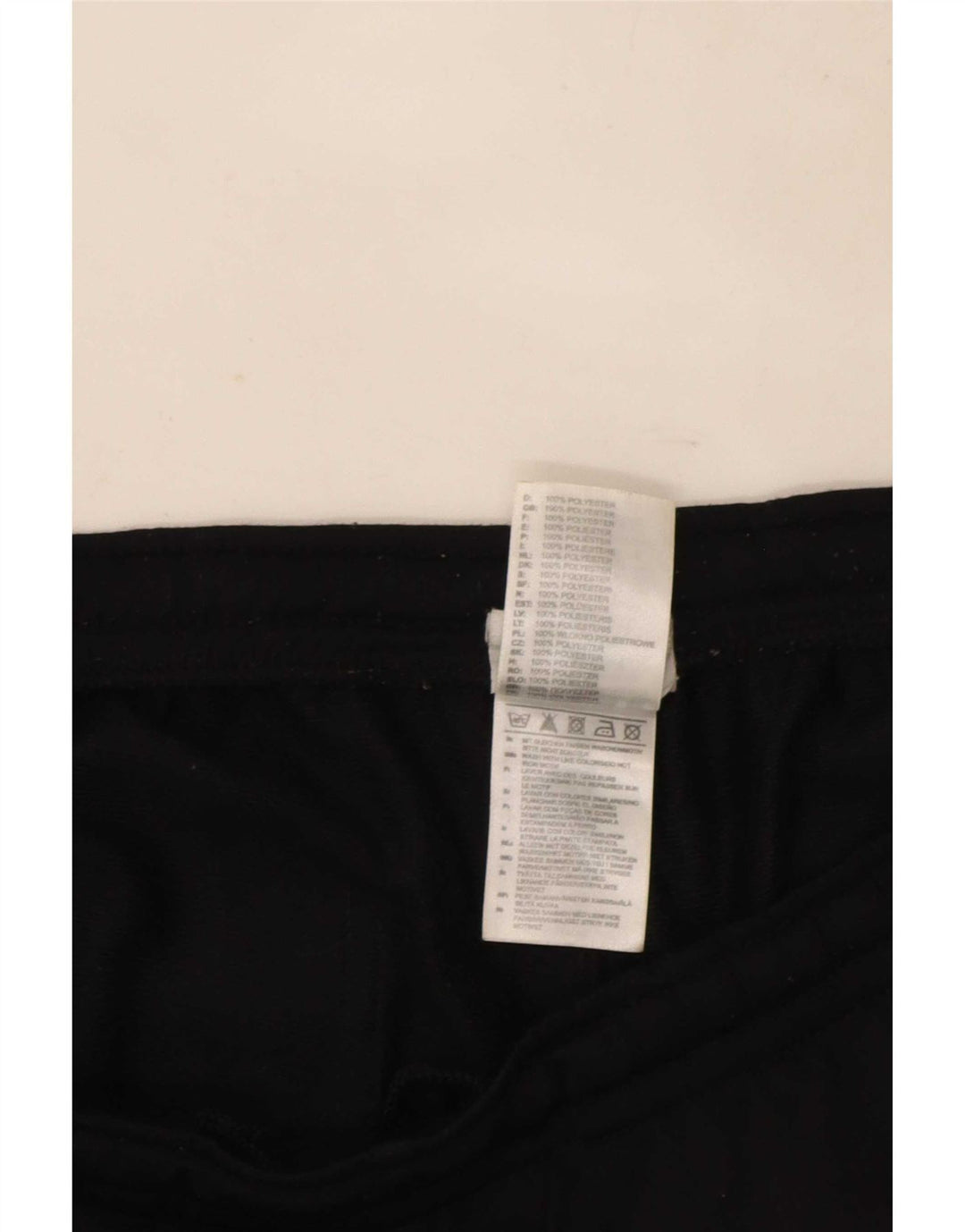 Adidas Træningsdragt til mænd Joggers UK 38/40 Medium Sort Polyester