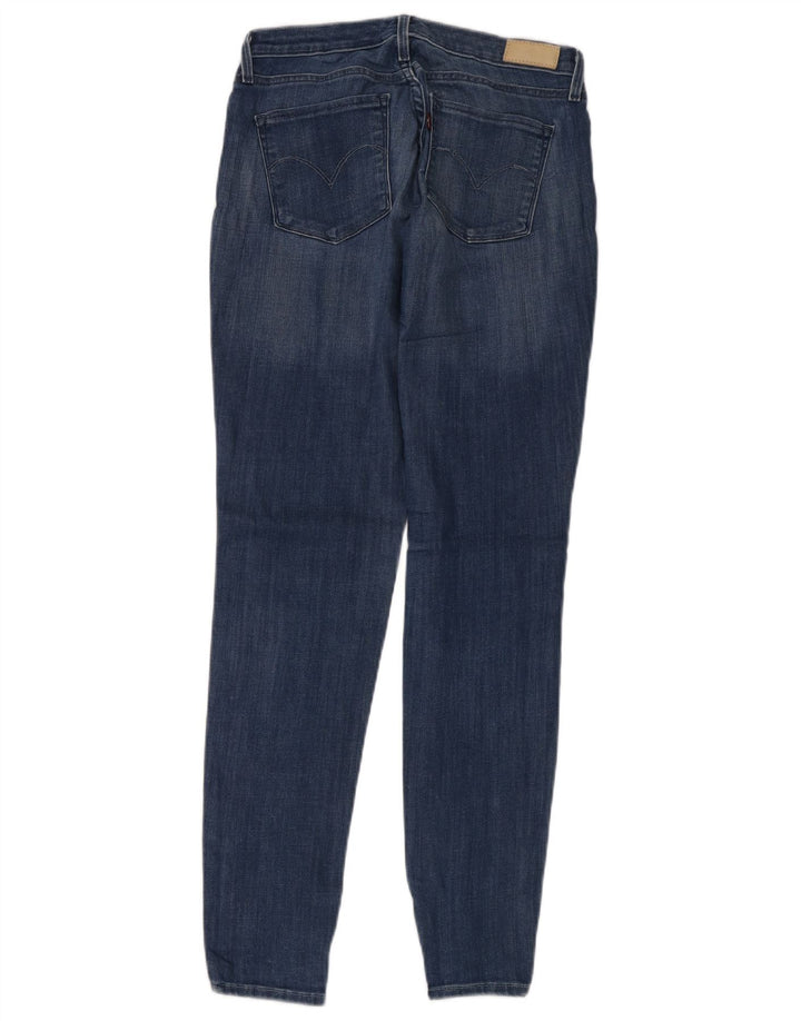 Levi's skinny jeans til kvinder W26 L34 blå bomuld