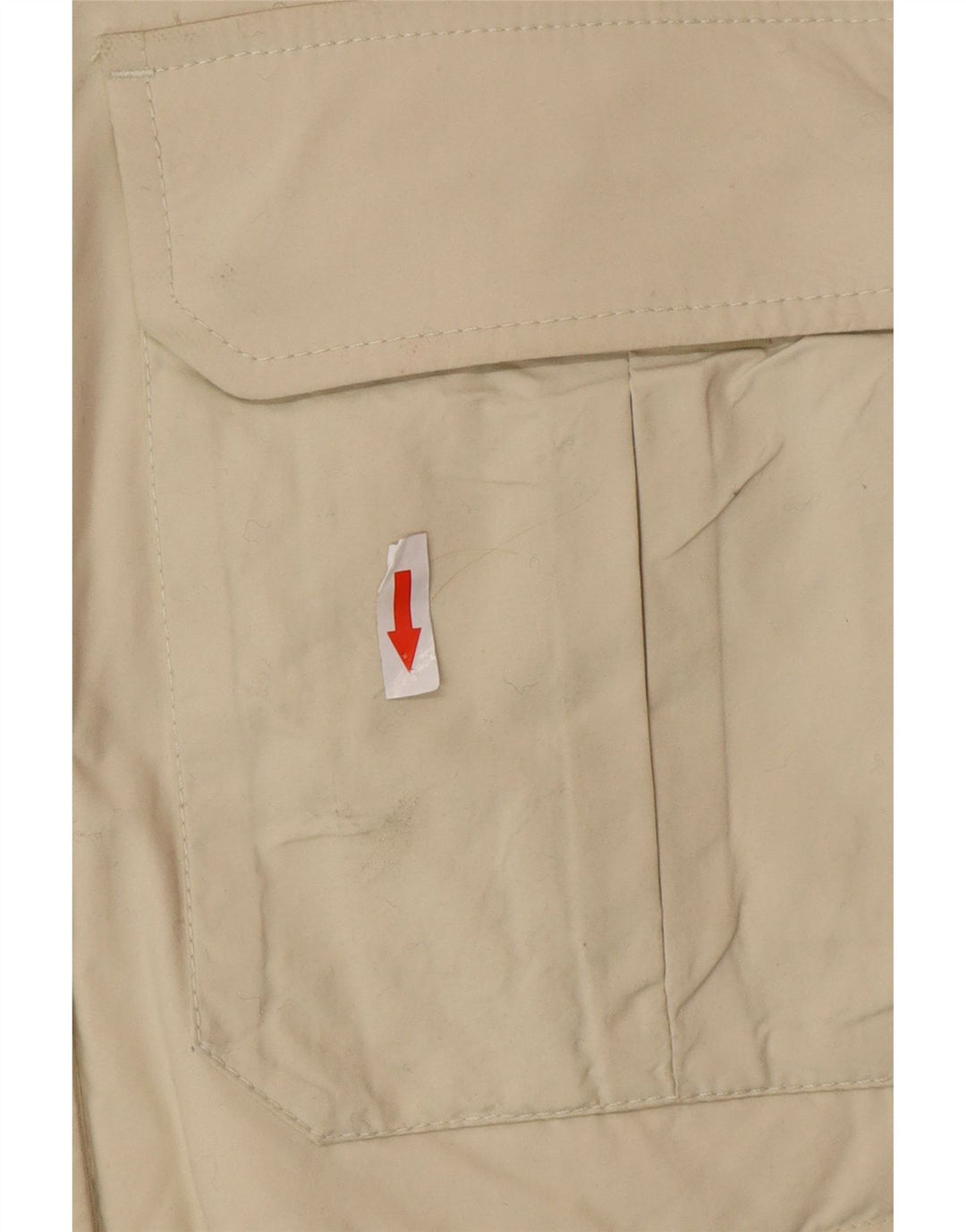 Blauer Military Polstret jakke til kvinder UK 18 XL Beige Nylon
