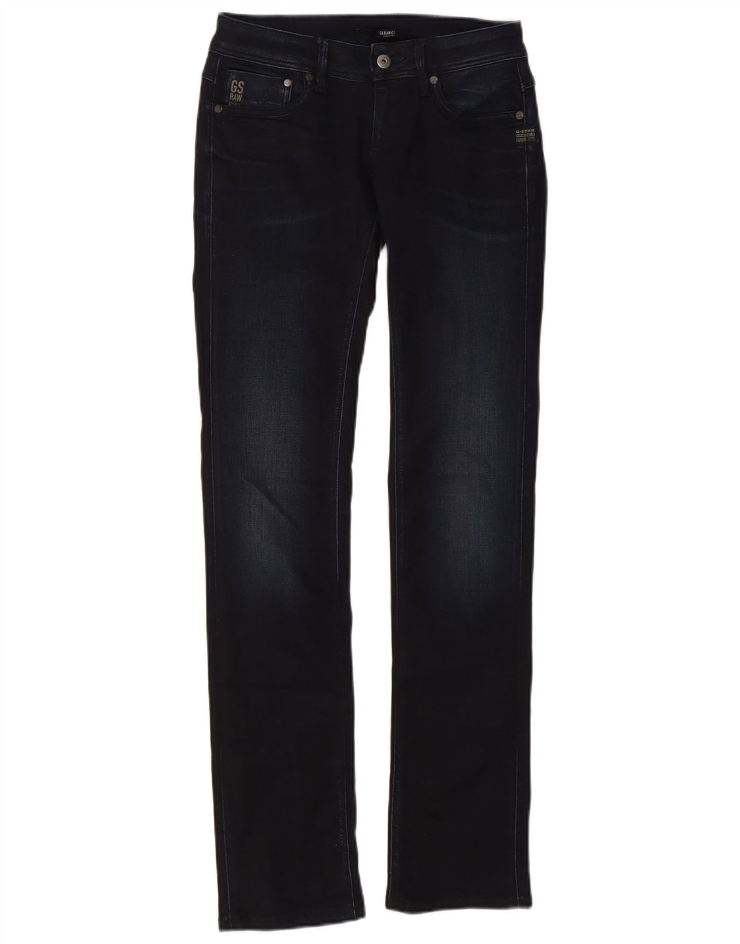 G-Star Dame Slim Jeans W29 L34 Marineblå Bomuld