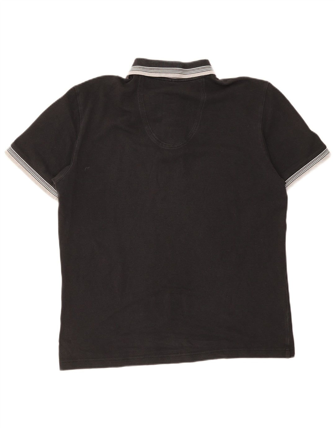 Hugo Boss Herre Polo Shirt Stor Sort Stribet