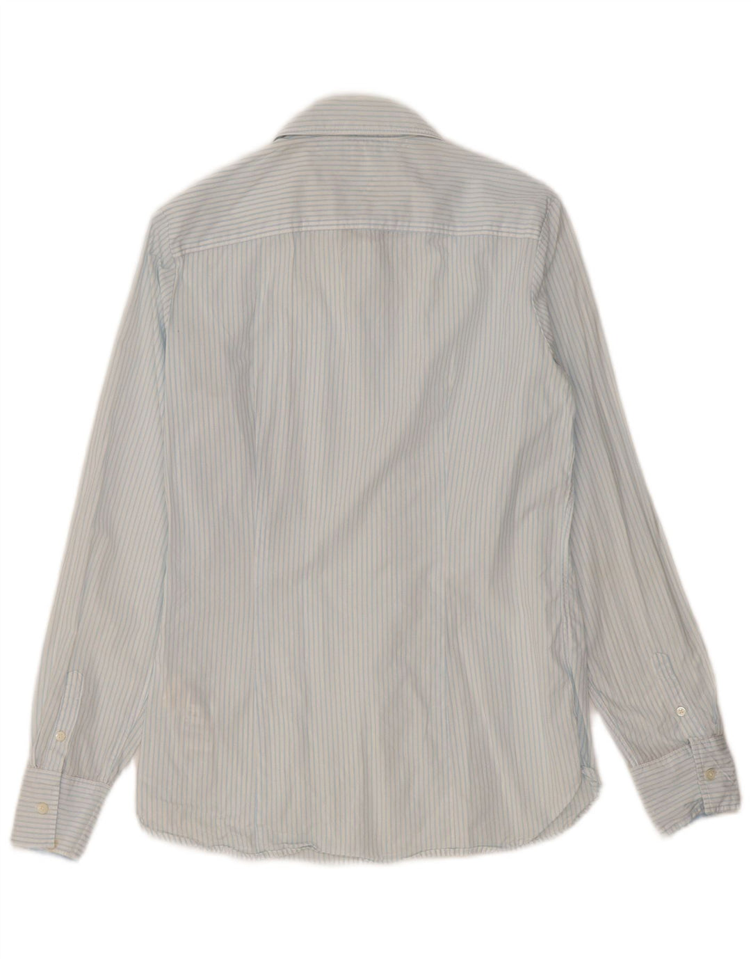 Tommy Hilfiger Dameskjorte US 8 Medium Blue Pinstripe Cotton