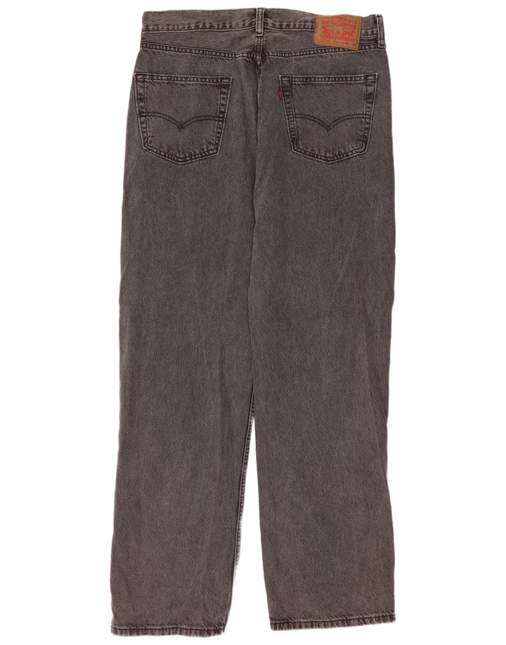 Levi's Herre 565 lige jeans W33 L32 Lilla bomuld