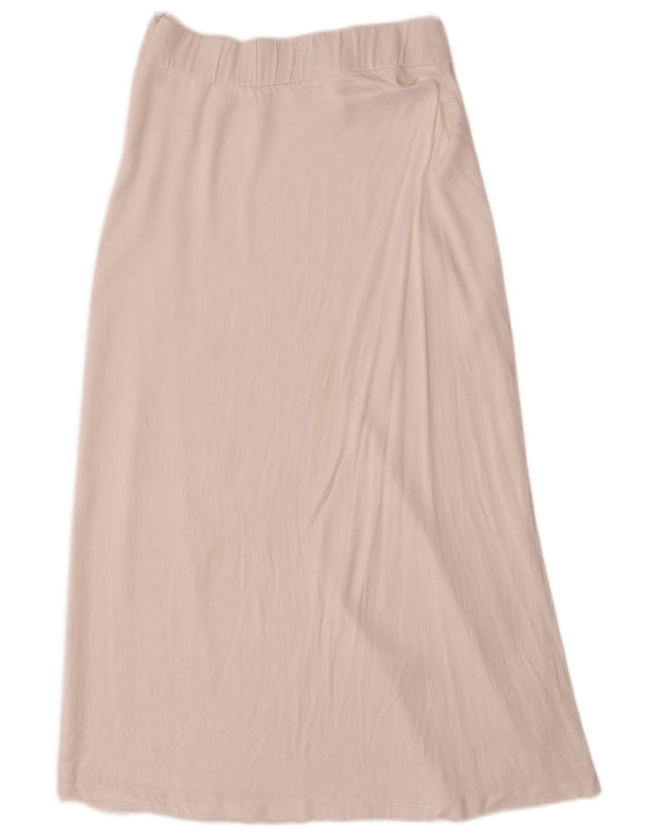 Zara Midi-nederdel med høj talje, lille W26, hvid
