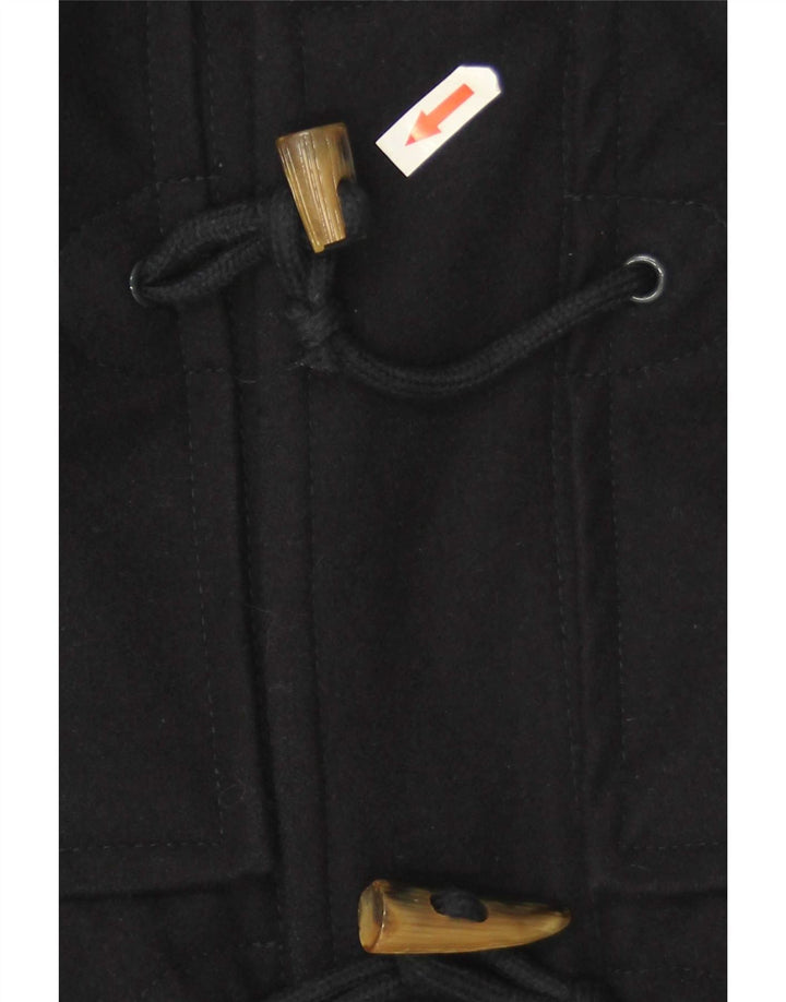 Ivy Oxford Herre Hooded Duffle Coat IT 54 2XL Sort Polyester