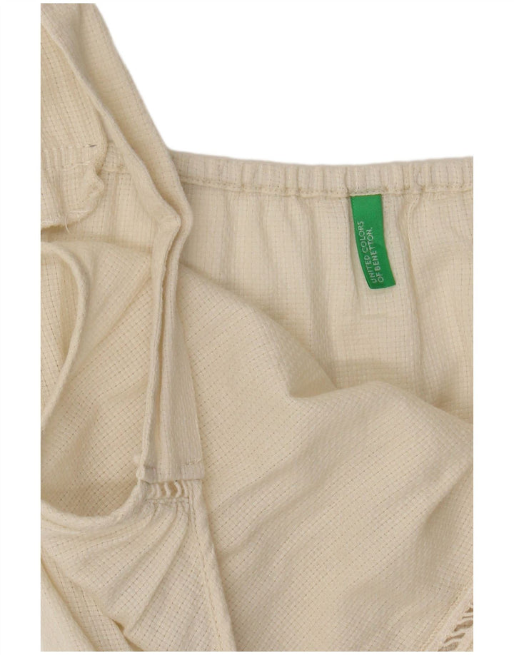 Benetton Dame Cami Top UK 12 Medium Off White