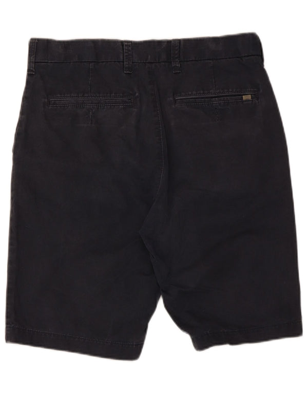 Marks & Spencer Herre Chino Shorts W30 Medium Marineblå Bomuld