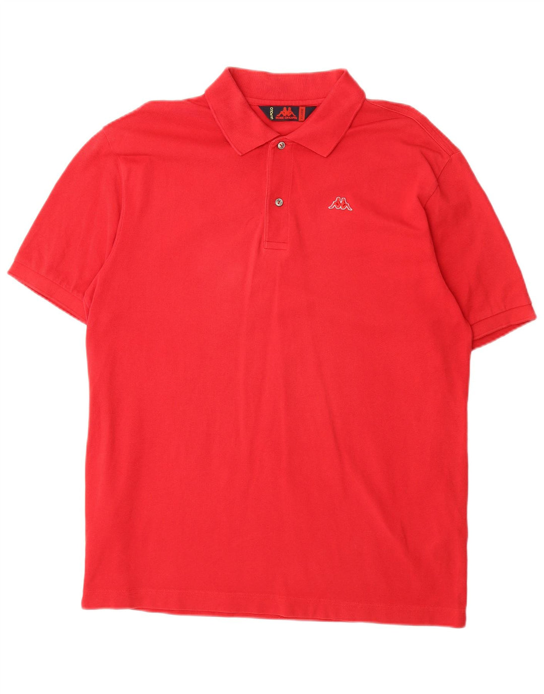 KAPPA Mens Polo Shirt XL Red Cotton