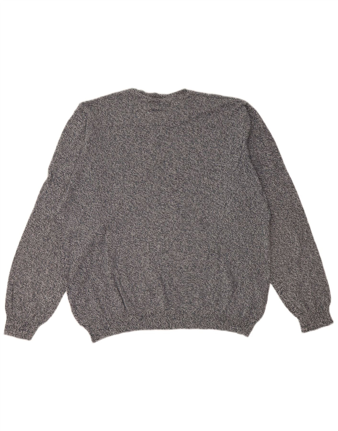 Marks & Spencer Herre sweater med rund hals XL Marineblå Flecked