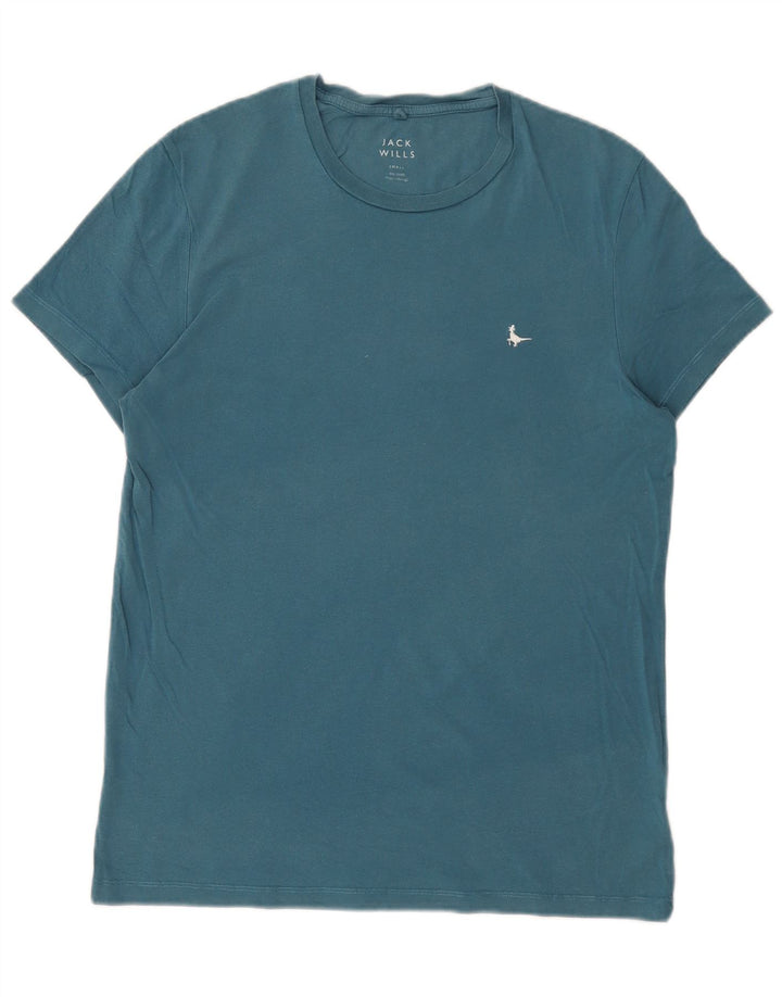Jack Wills Herre T-Shirt Top Lille Blå