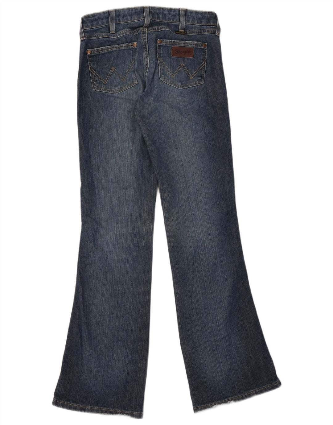 Wrangler Dame Eve Bootcut Jeans W28 L32 Blå Bomuld