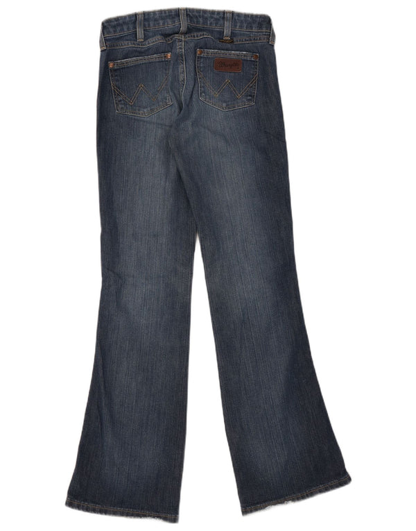 Wrangler Dame Eve Bootcut Jeans W28 L32 Blå Bomuld