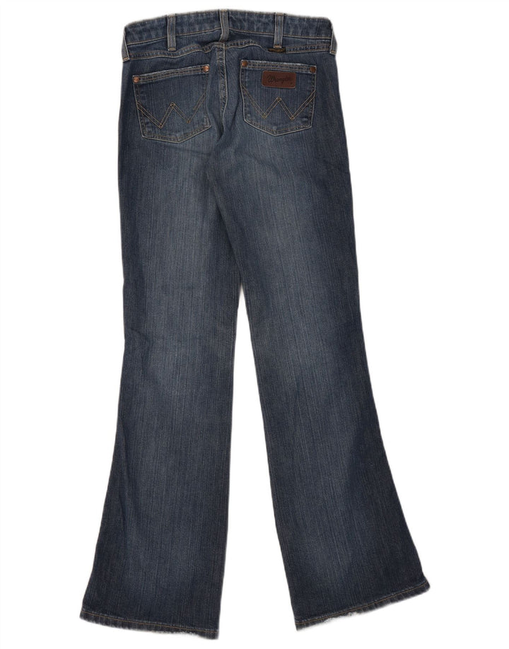 Wrangler Dame Eve Bootcut Jeans W28 L32 Blå Bomuld