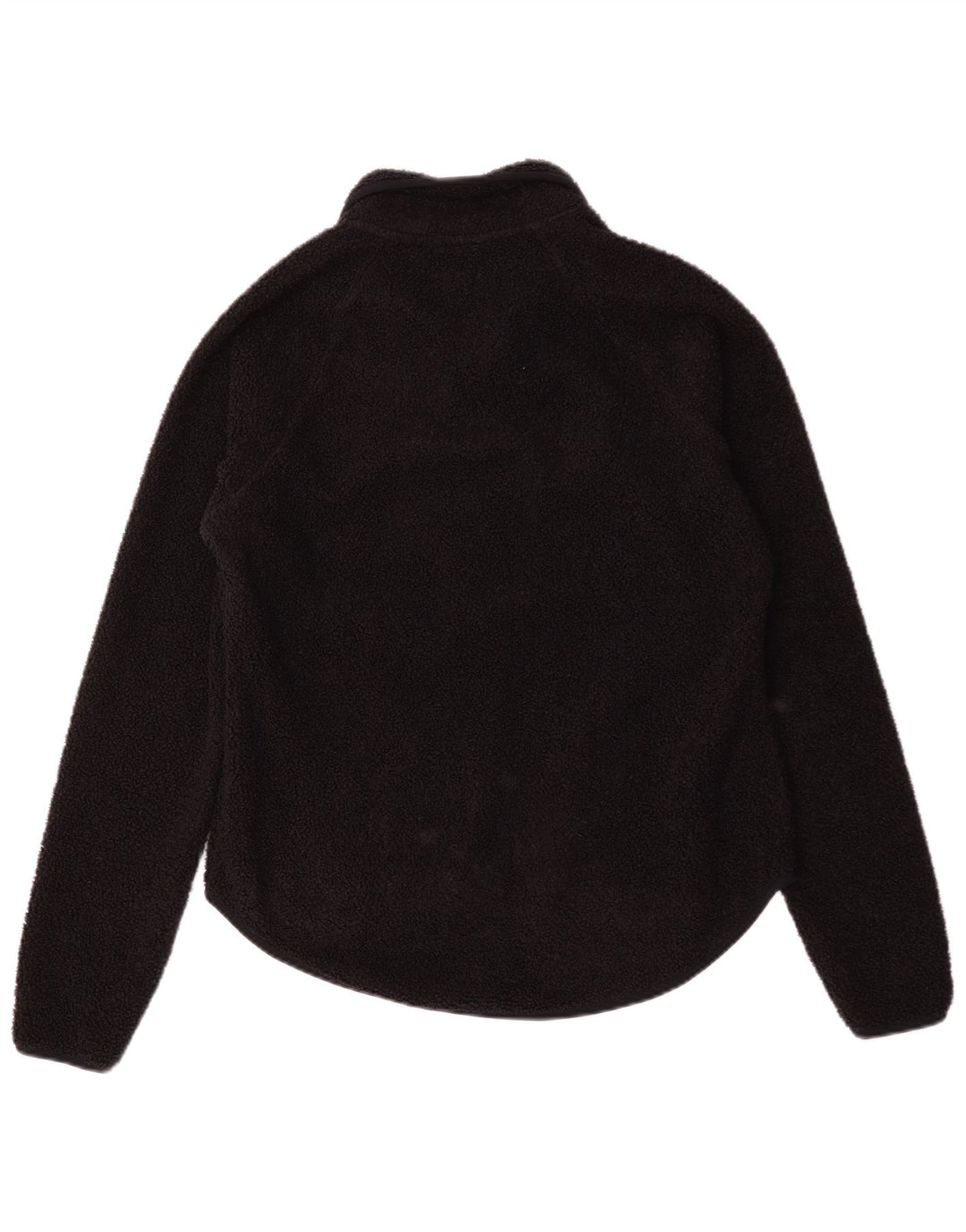 Vintage dame fleecejakke UK 14 Medium Navy Blue