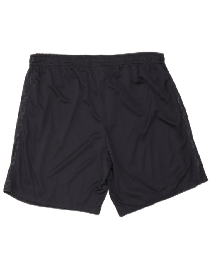 UMBRO Sportshorts til mænd 2XL marineblå geometrisk polyester