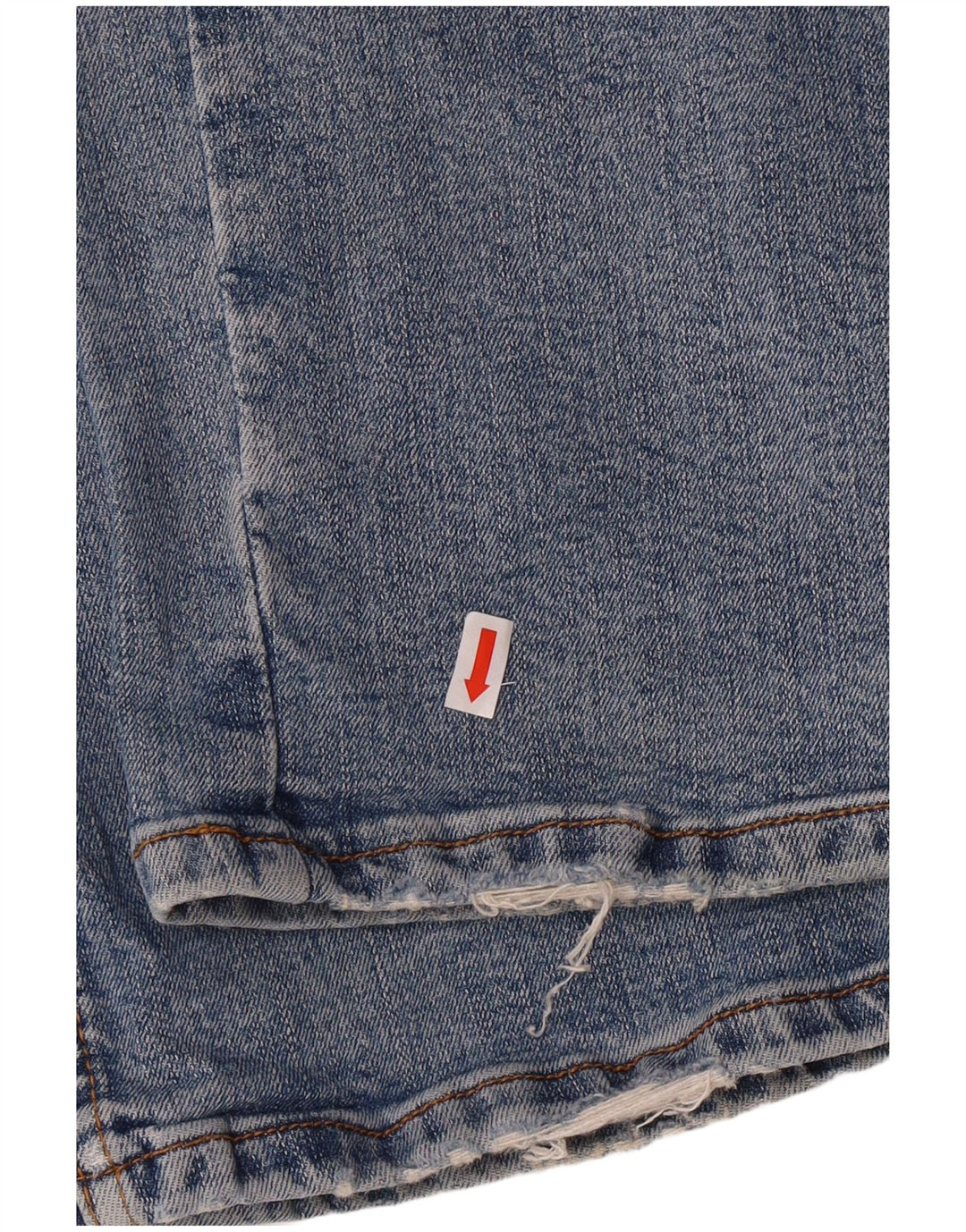 Wrangler Straight Jeans til mænd W36 L34 Blue Cotton Classic