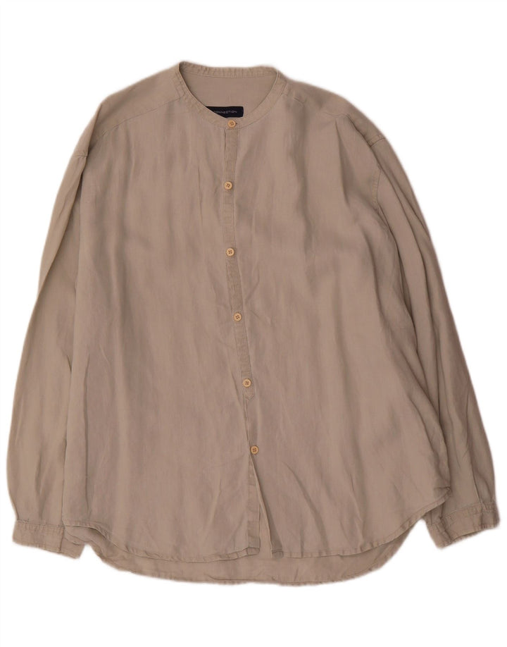 French Connection Herreskjorte XL Beige Linen