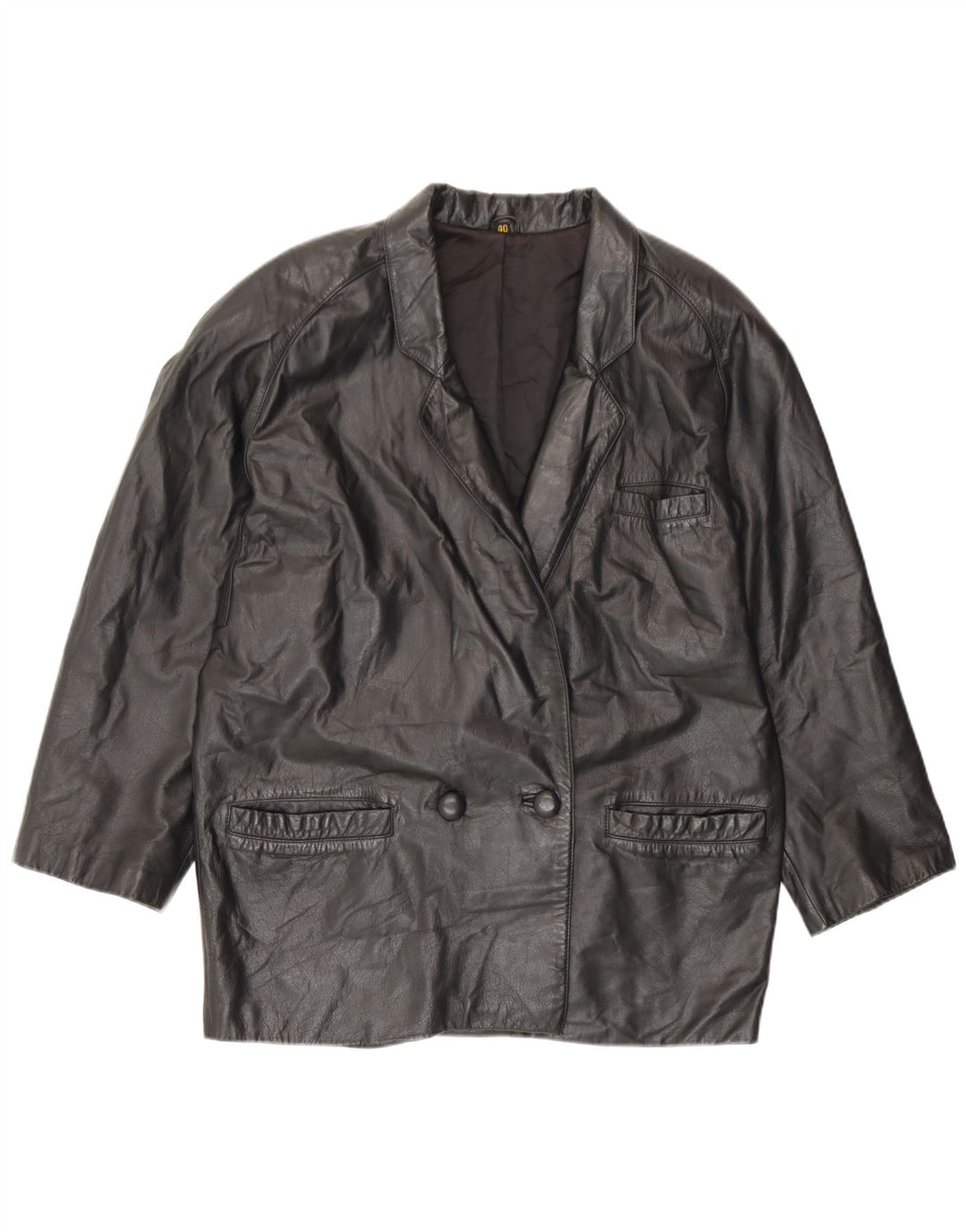 Charles Vogele Dame Oversized Blazer Jacket EU 40 Medium Sort