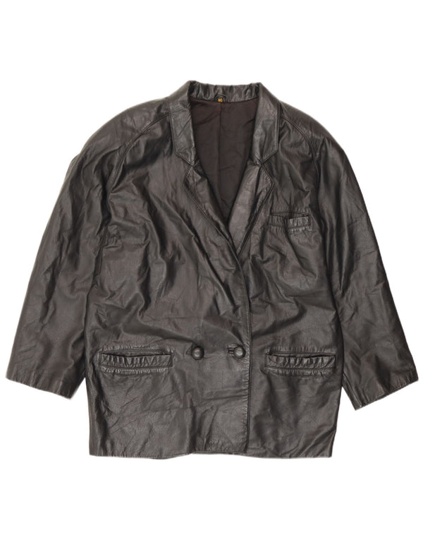 Charles Vogele Dame Oversized Blazer Jacket EU 40 Medium Sort