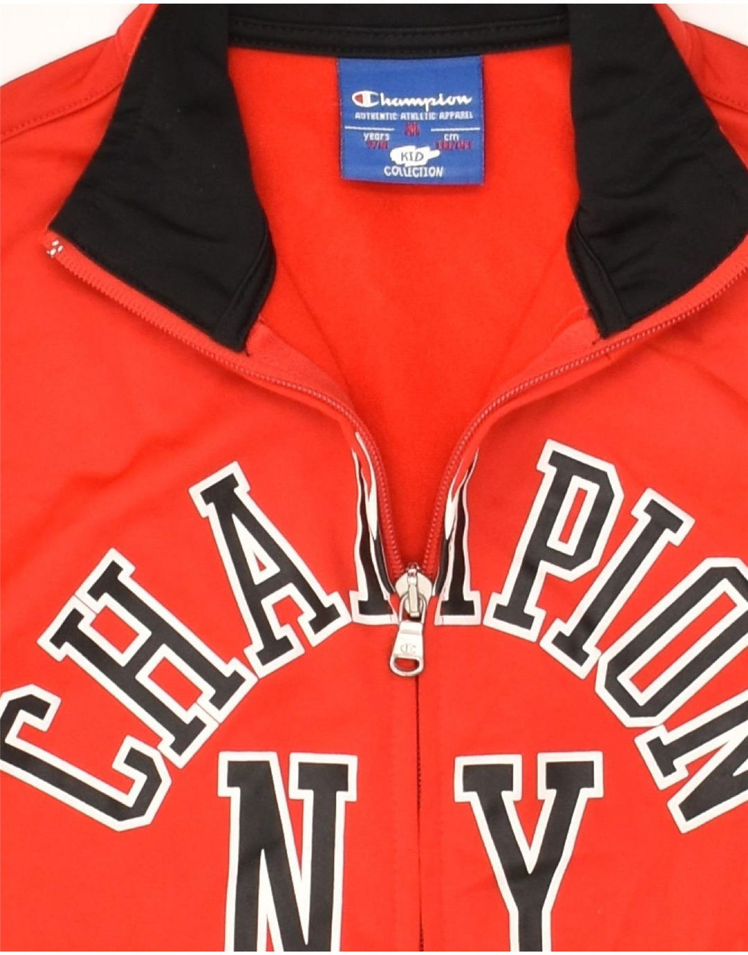 CHAMPION Boys Graphic Tracksuit Top Jacket 9-10 Years Medium  Red | Vintage Champion | Thrift | Second-Hand Champion | Used Clothing | Messina Hembry 