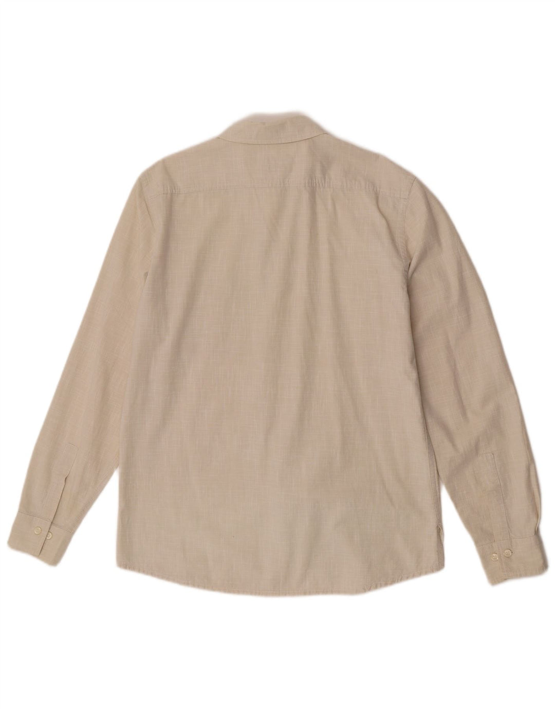 Gas Herreskjorte Medium Beige Bomuld