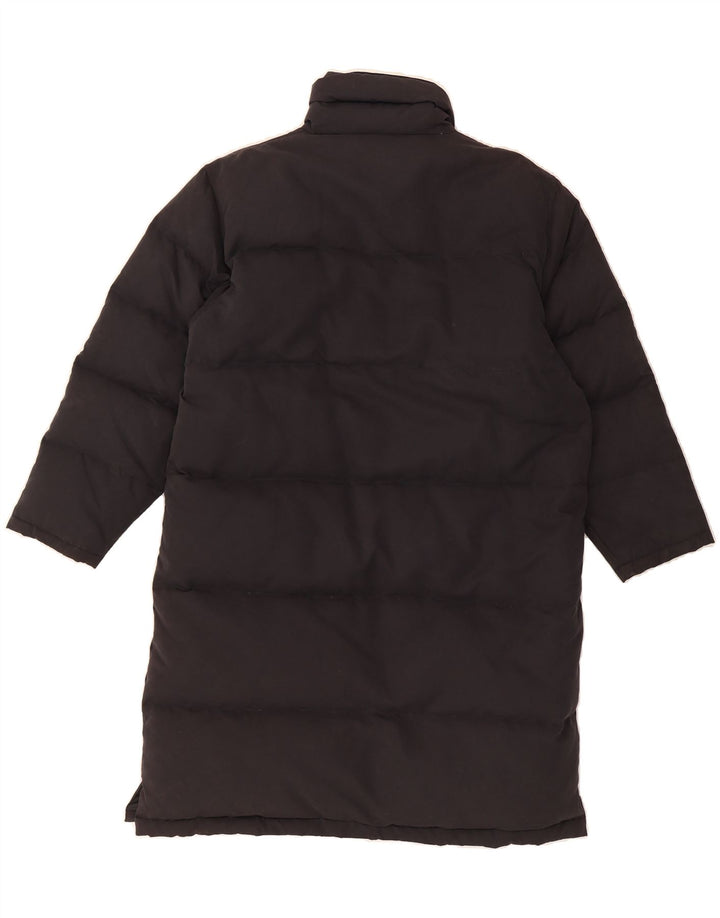 CHAMPION Womens Oversized Padded Coat UK 10 Small Black Polyester Vintage Champion and Second-Hand Champion from Messina Hembry 