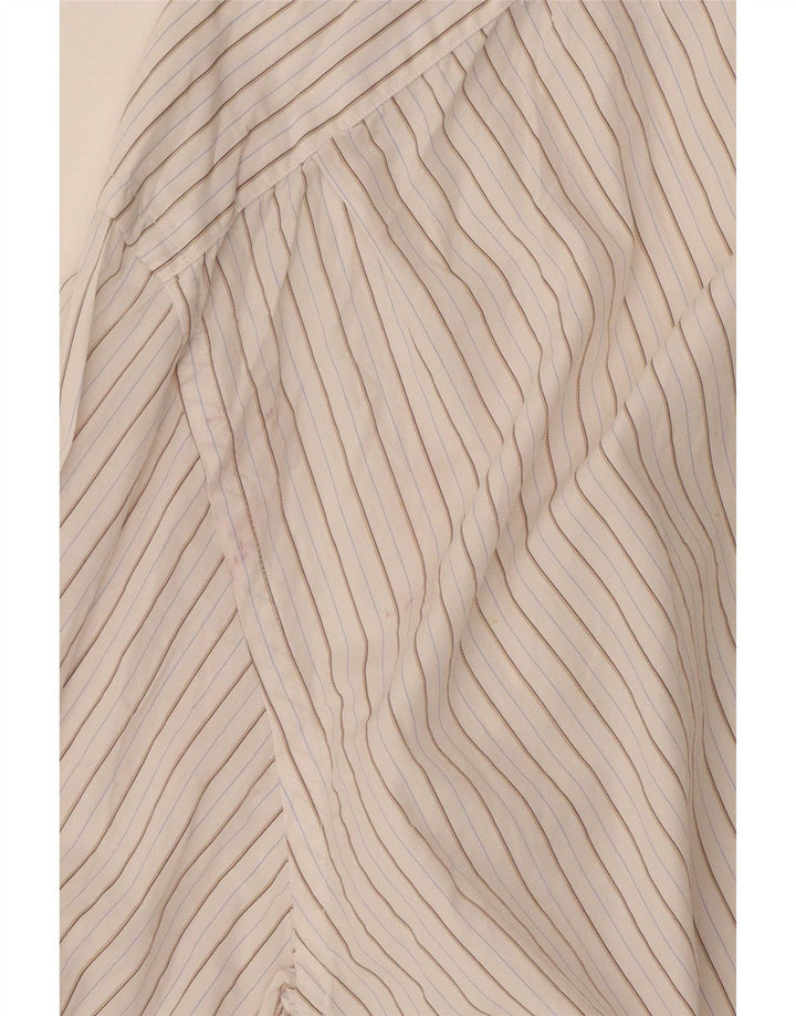 Massimo Dutti Herreskjorte Str. 40 15 1/2 Medium Hvidstribet