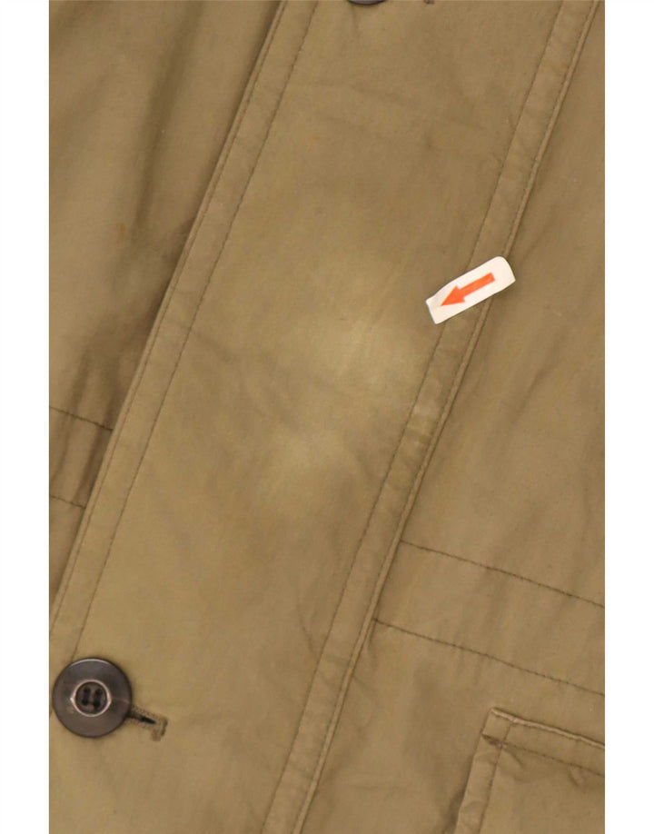 Marks & Spencer Herre Windbreaker Jacket UK 44/46 XL Khaki Bomuld