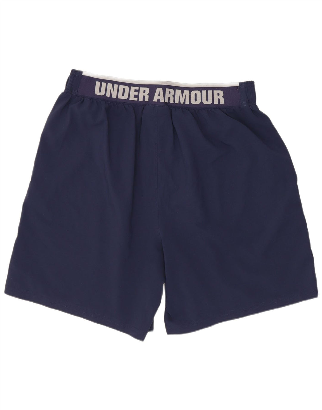 Under Armour Herre grafiske sportsshorts store marineblå polyester